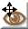 the eye and cross-arrows icon of the Pan Camera tool