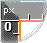 measurement units set to pixels