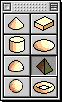 Pyramid icon in the '3D Primitives' palette