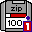 the icon of a Macintosh-formatted Zip disk