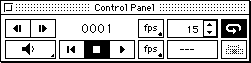 the Control Panel window