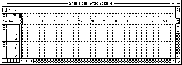 the Score window