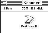 the icon of the DeskScan application