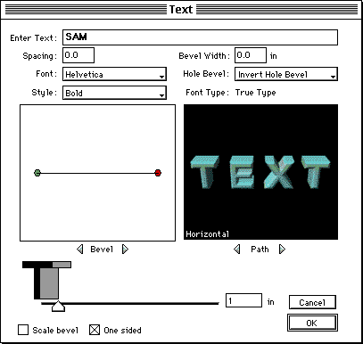 the text-entry dialog